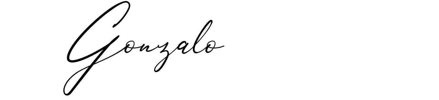 Gonzalo's signature